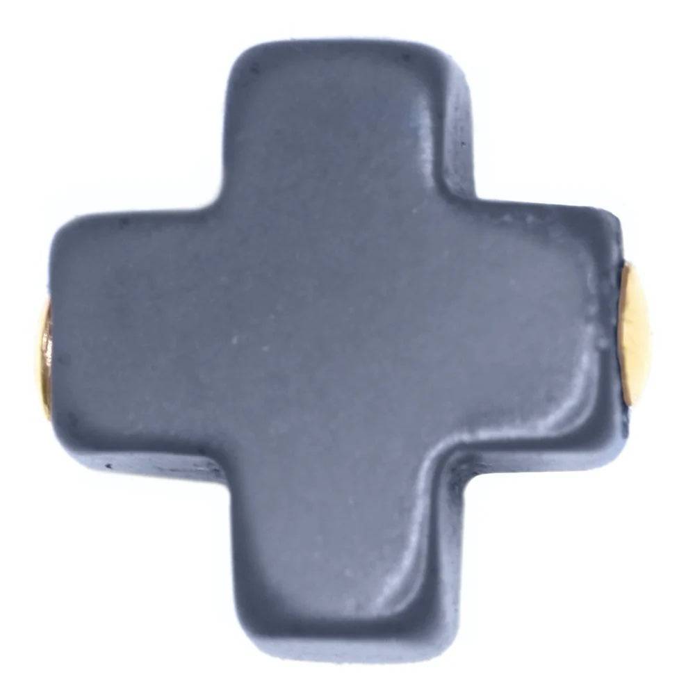 Enewton - egirl signature cross necklace gold - Navy - Findlay Rowe Designs