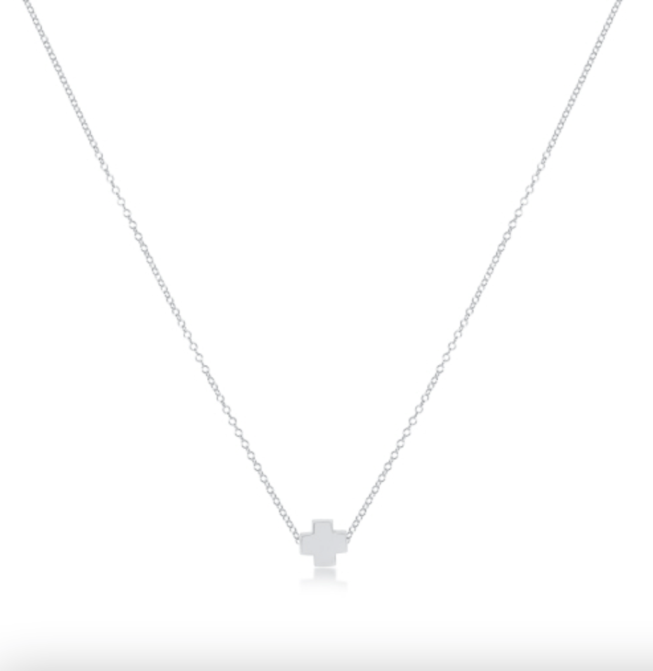Enewton - 16in Necklace Sterling - Signature Cross Sterling - Findlay Rowe Designs