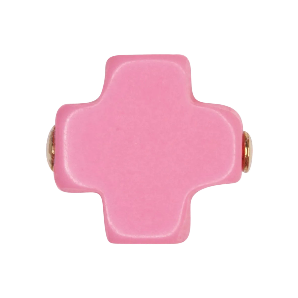 Enewton - earring - Signature Cross Studs - Bright Pink - Findlay Rowe Designs