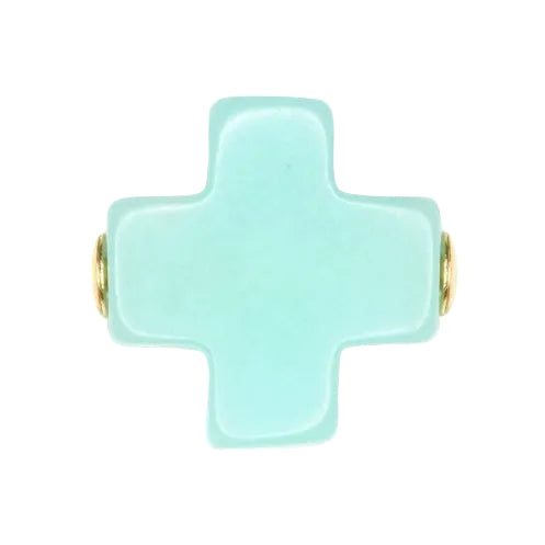 Enewton - earring - Signature Cross Studs - Mint - Findlay Rowe Designs