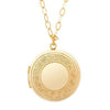 enewton -  necklace - 28.5" Necklace Gold - Cherish Medium Gold Locket - Findlay Rowe Designs