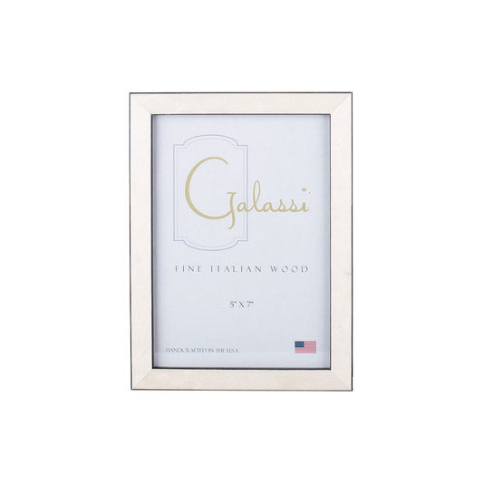 Galassi Frame - Thin Burl - White - 4x6 - Findlay Rowe Designs