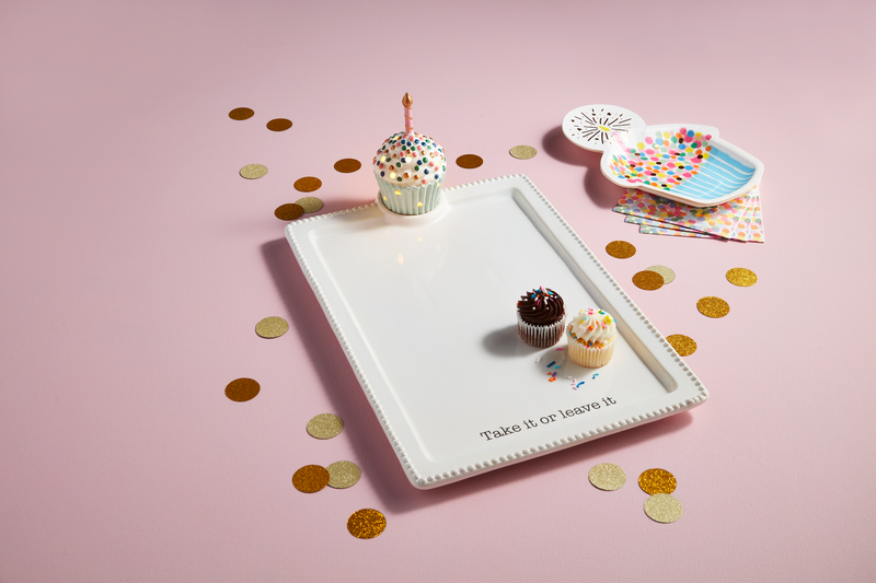 Mud Pie - Light-Up Platter - Take it or Leave it - Findlay Rowe Designs