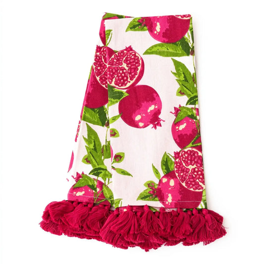 8 Oak Lane - Towel - Tassel Trim - Pomegranate Grove - Set 2 - Findlay Rowe Designs