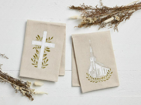 Mud Pie - Painted Towels of Faith - Findlay Rowe Designs