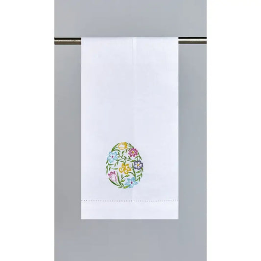 Easter Egg Embroidered Guest Towel - Findlay Rowe Designs