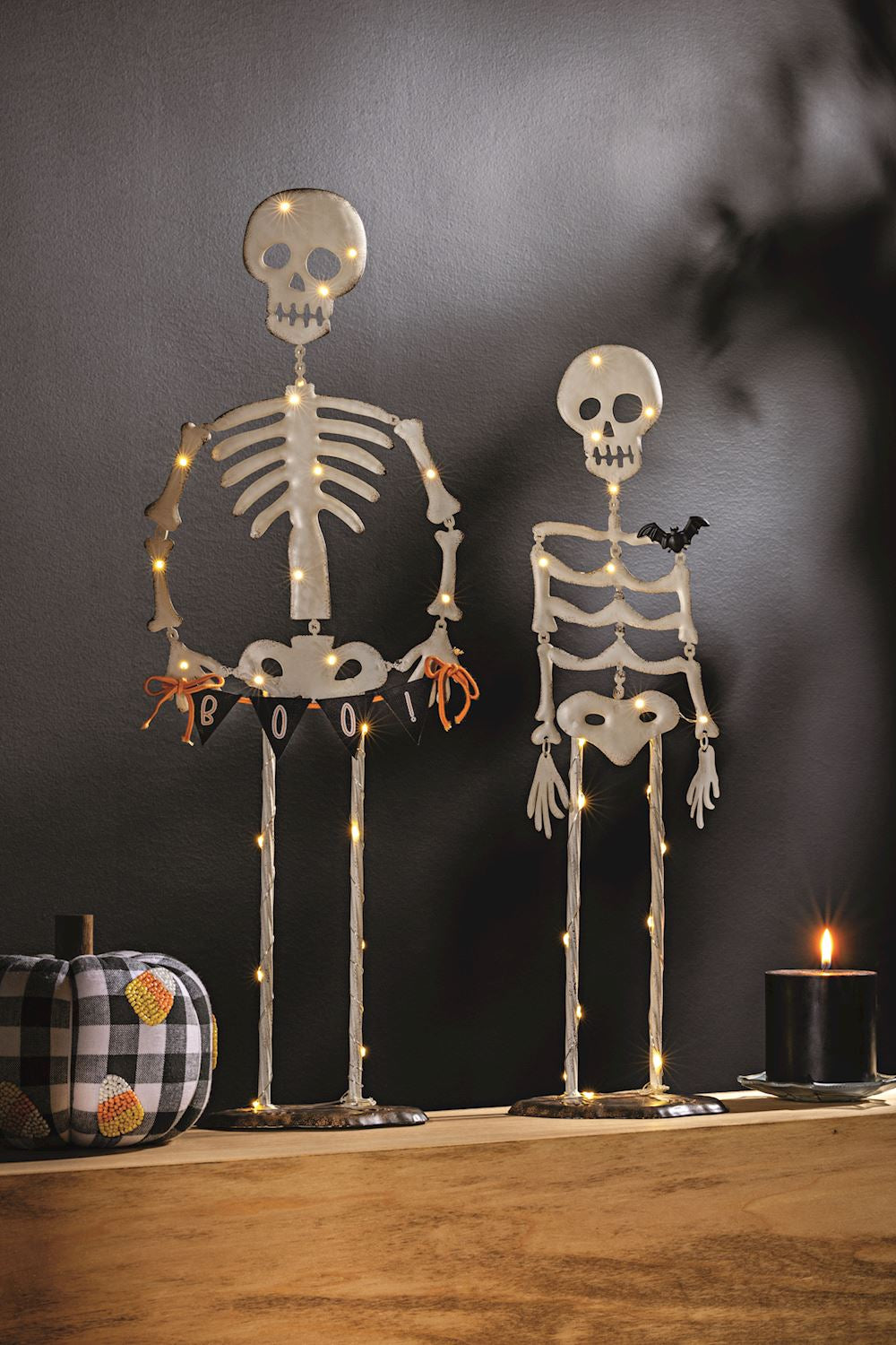 Mud Pie - Halloween Light-Up Skeletons - Findlay Rowe Designs