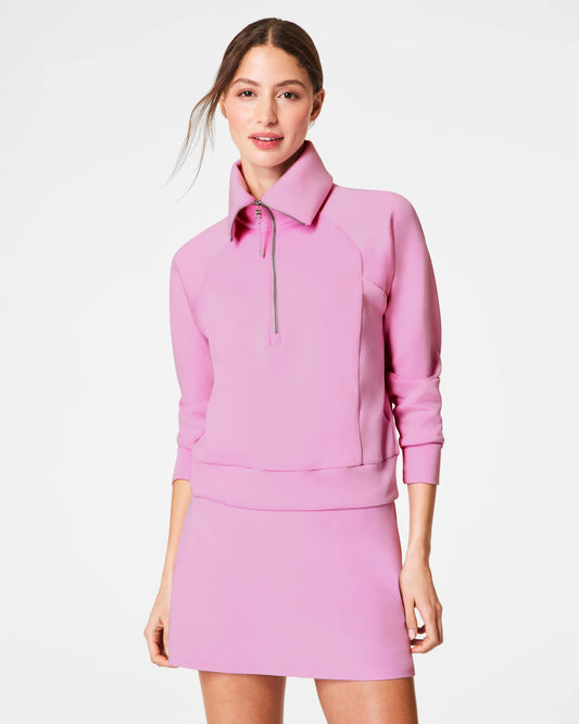 Spanx - Top - AirEssentials Skort Half Zip - Petunia - Findlay Rowe Designs