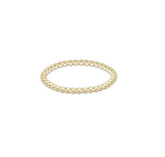 Enewton - Classic Gold 1.5mm Bead Ring - Findlay Rowe Designs