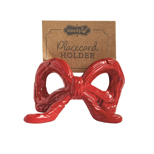 Mud Pie - Place Card Holder - Bow - Findlay Rowe Designs