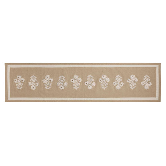 Mud Pie - Table Runner - Embroidered Floral - Findlay Rowe Designs