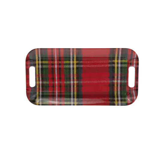 Melamine Tray - Classic Christmas Check - Findlay Rowe Designs