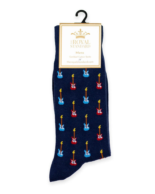 Royal Standard - Men's Socks - Guitar - Findlay Rowe Designs