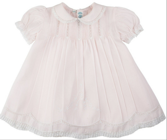 Feltman Brothers- PINK COLLARED LACE SLIP DRESS - Findlay Rowe Designs
