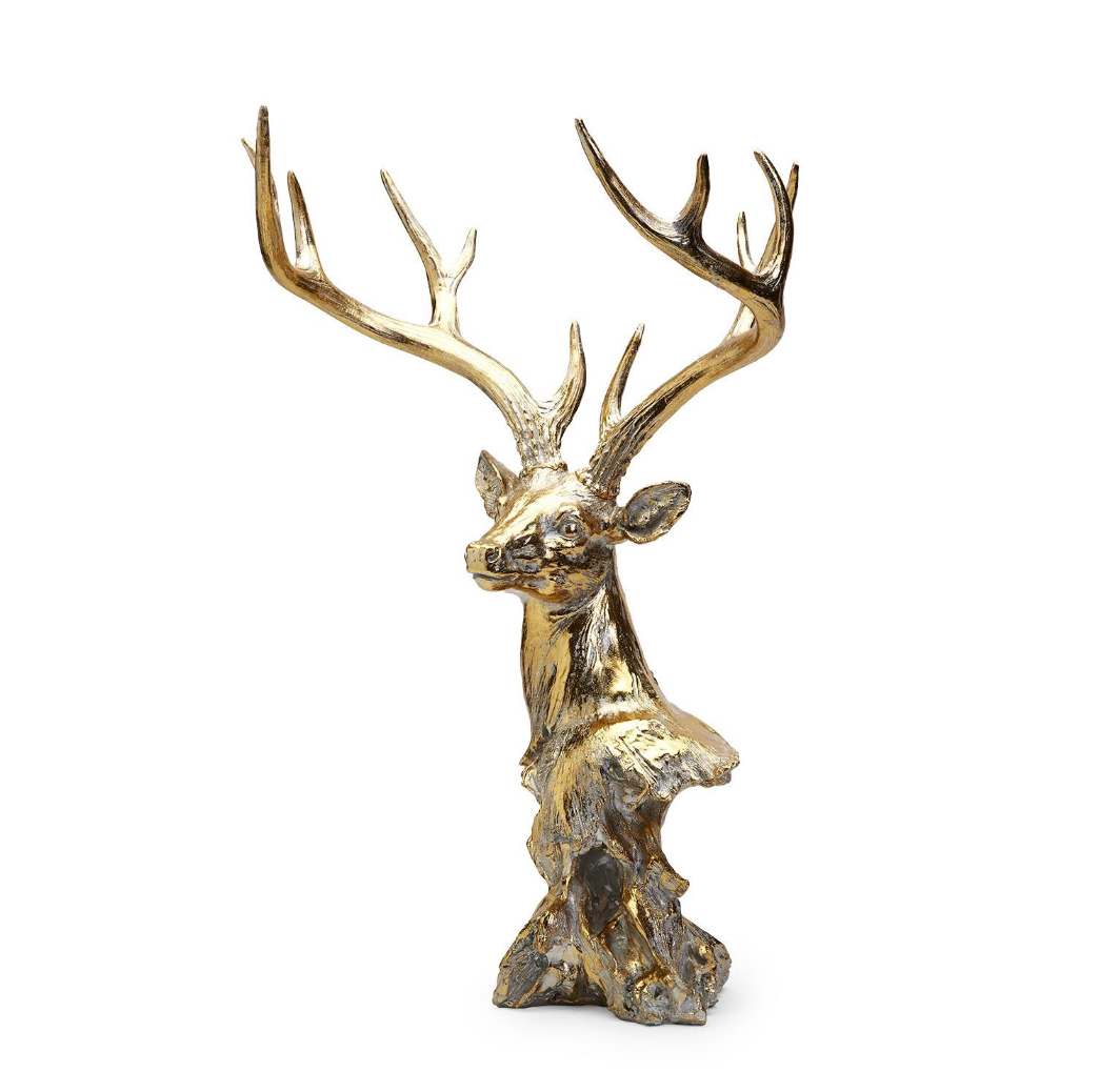 GOLD DEER CENTERPIECE - Findlay Rowe Designs