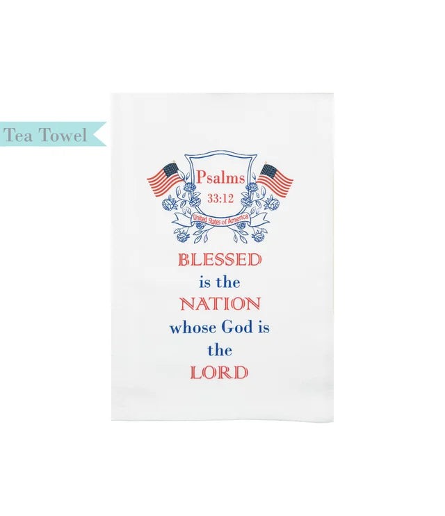 Standing on the Word - Flour Sack Tea Towel - Findlay Rowe Designs