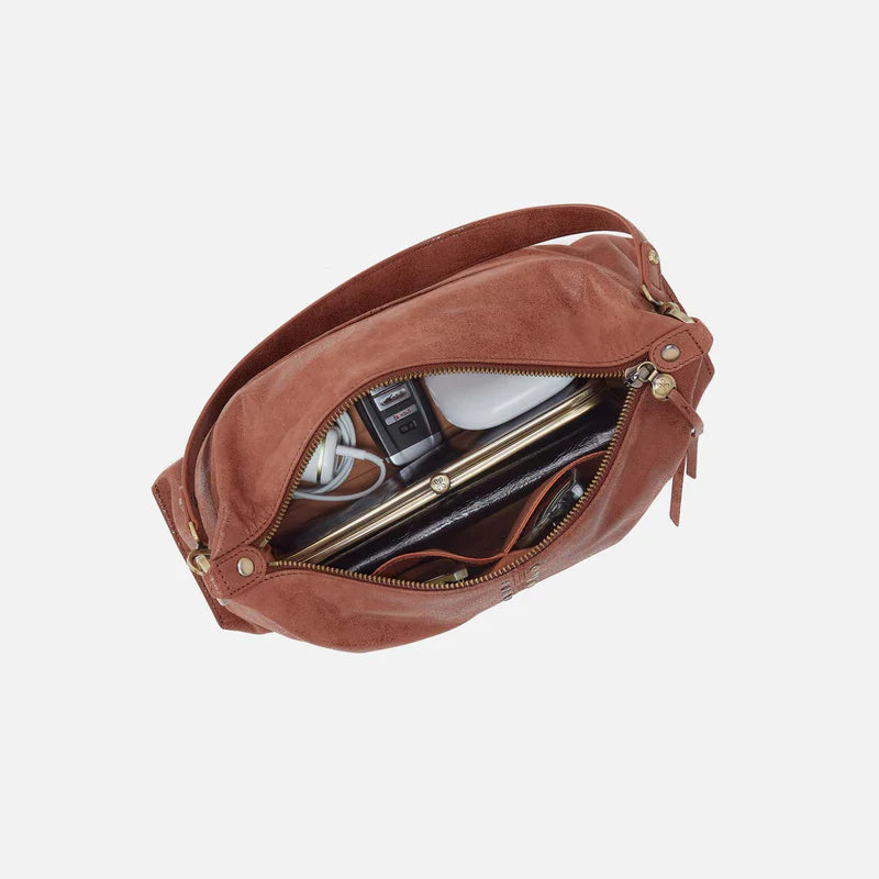 Hobo - Avon Shoulder Bag - Buffed Leather - Burnished Saddle - Findlay Rowe Designs
