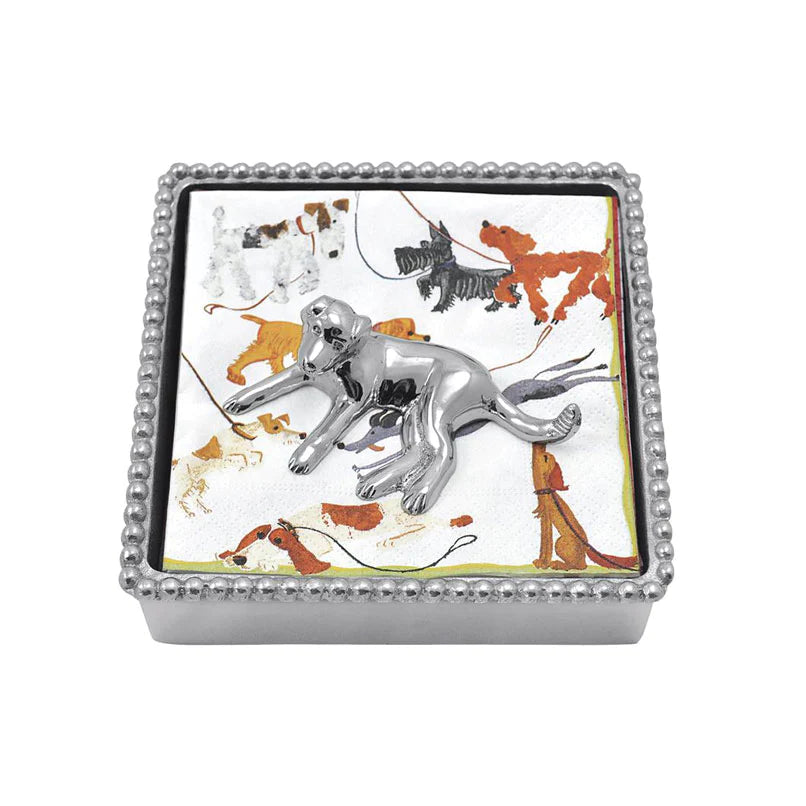 Mariposa - Beaded Napkin Box Set - Labrador - Findlay Rowe Designs
