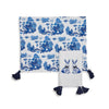 Towel Set - Blue & White Bunny with Tassels - Findlay Rowe Designs