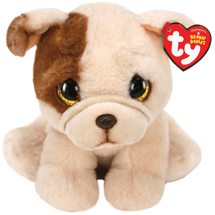 Ty- Houghie Tan Pug Beanie Baby