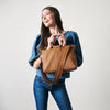 Hobo - Sheila Medium Satchel - Pebbled Leather - Warm Honey - Findlay Rowe Designs