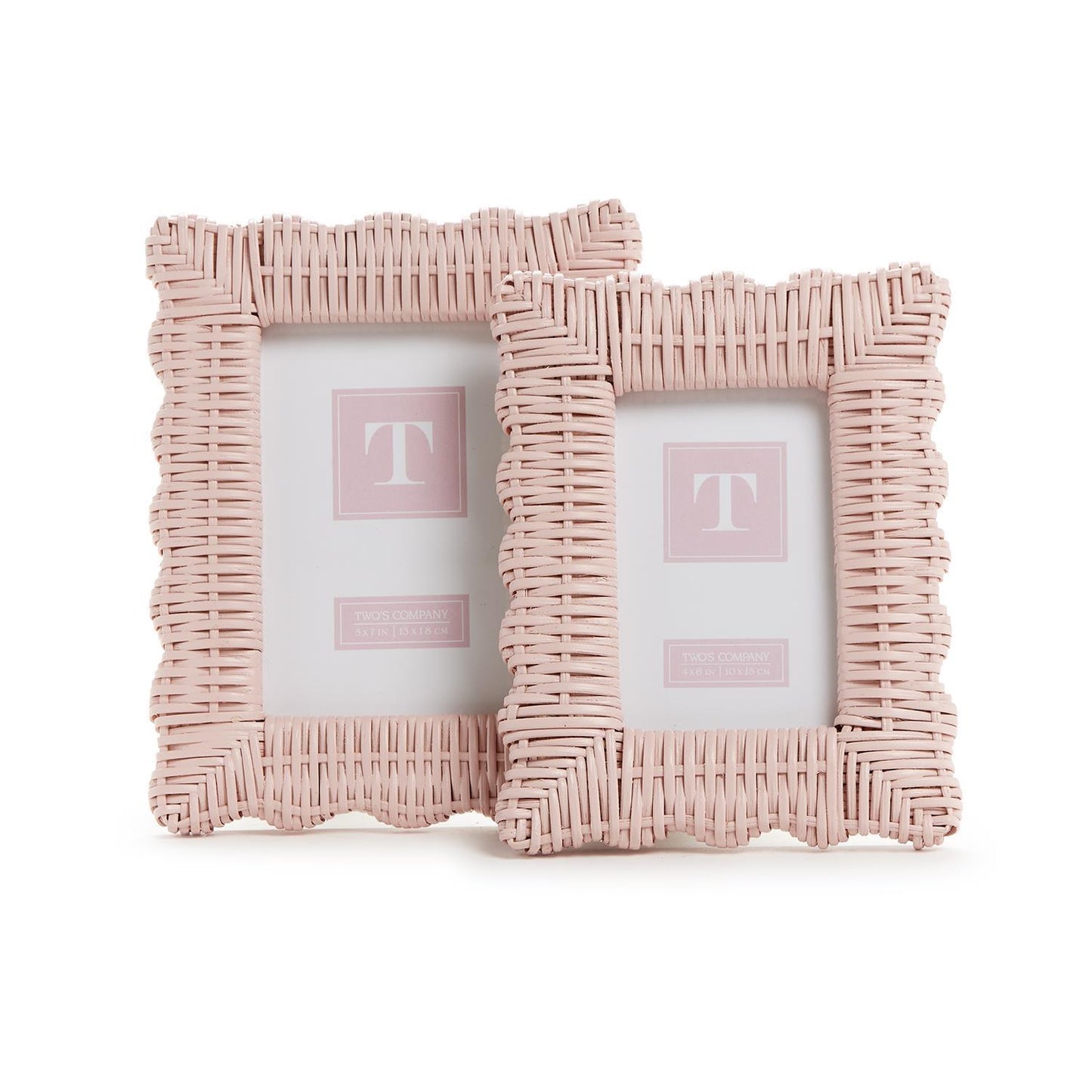 Frame - Wicker Weave - Pink - Findlay Rowe Designs