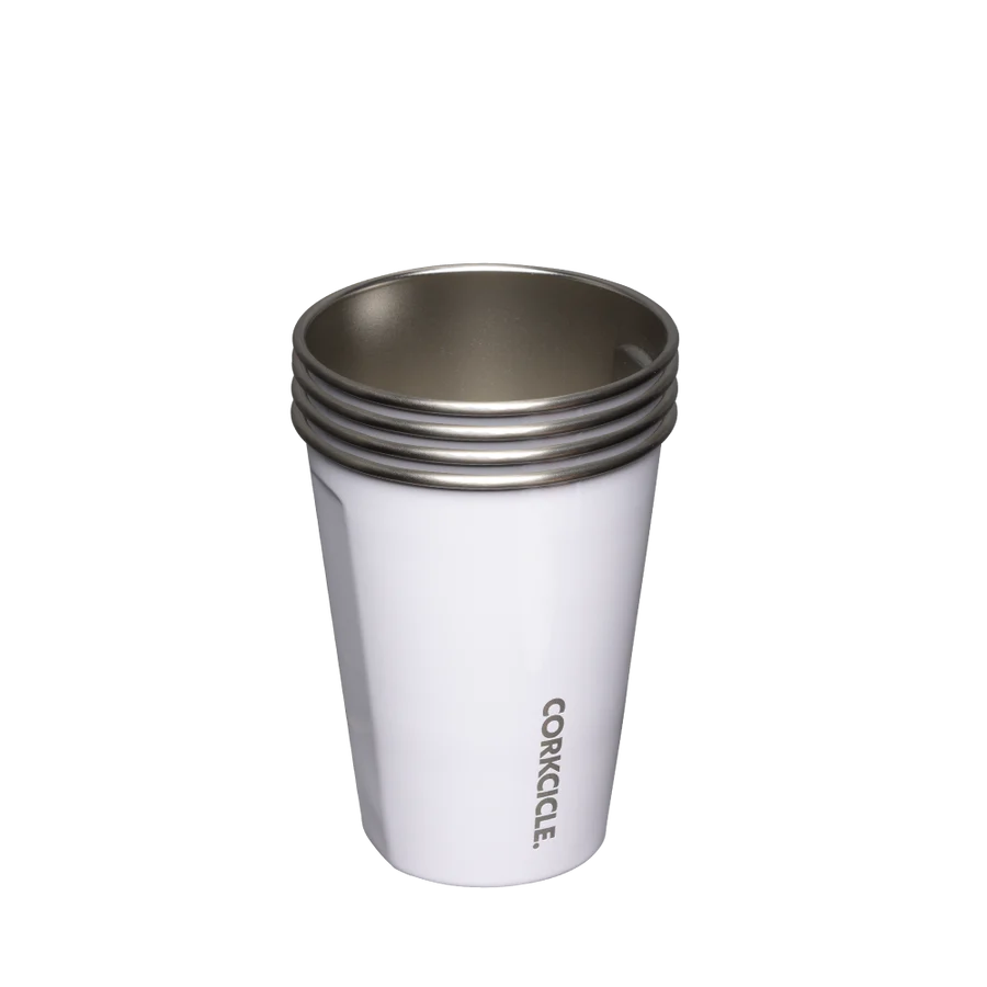 Corkcicle - 18oz Eco Stacker - Gloss White - Findlay Rowe Designs