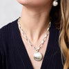 Julie Vos - Necklace - Solara Link - Silver - Findlay Rowe Designs