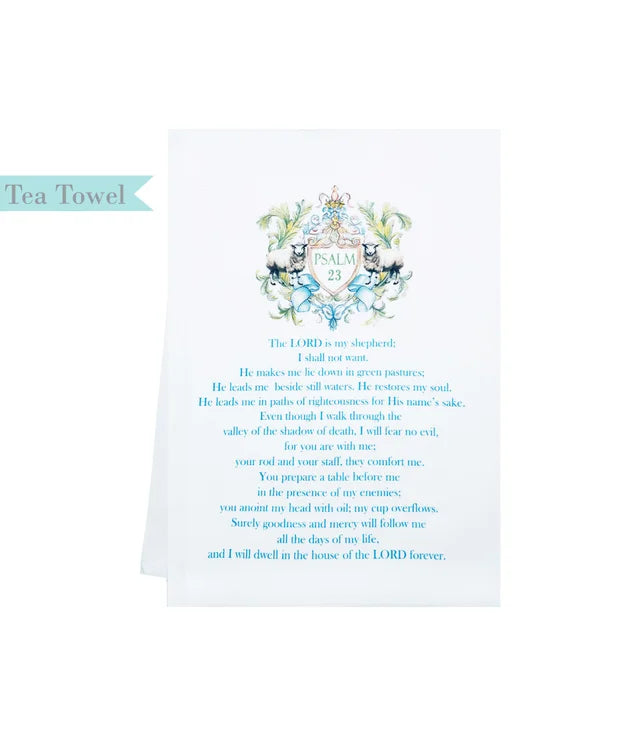 Standing on the Word - Flour Sack Tea Towel - Findlay Rowe Designs