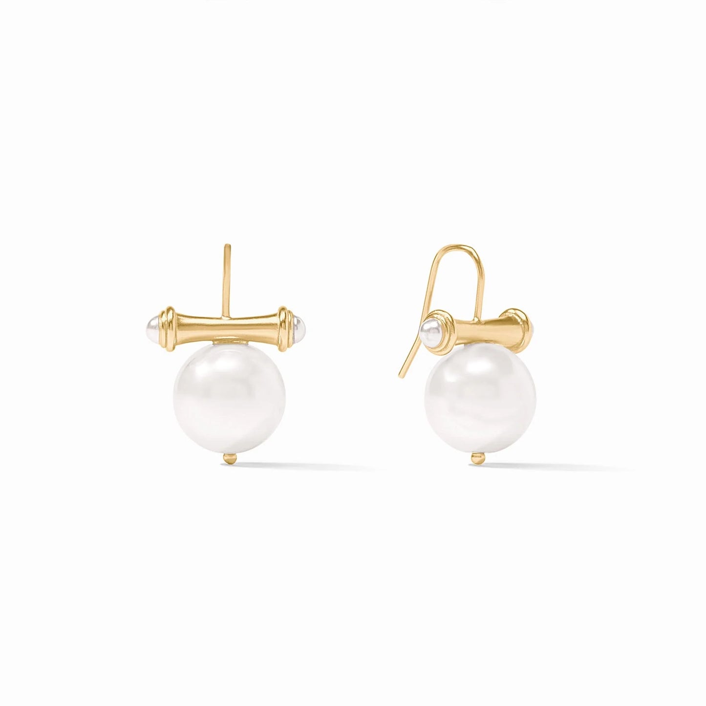 Julie Vos - Earring - Bamboo Pearl - Findlay Rowe Designs