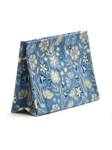 Twos Company- Blue Floral Multipurpose Pouch - Findlay Rowe Designs