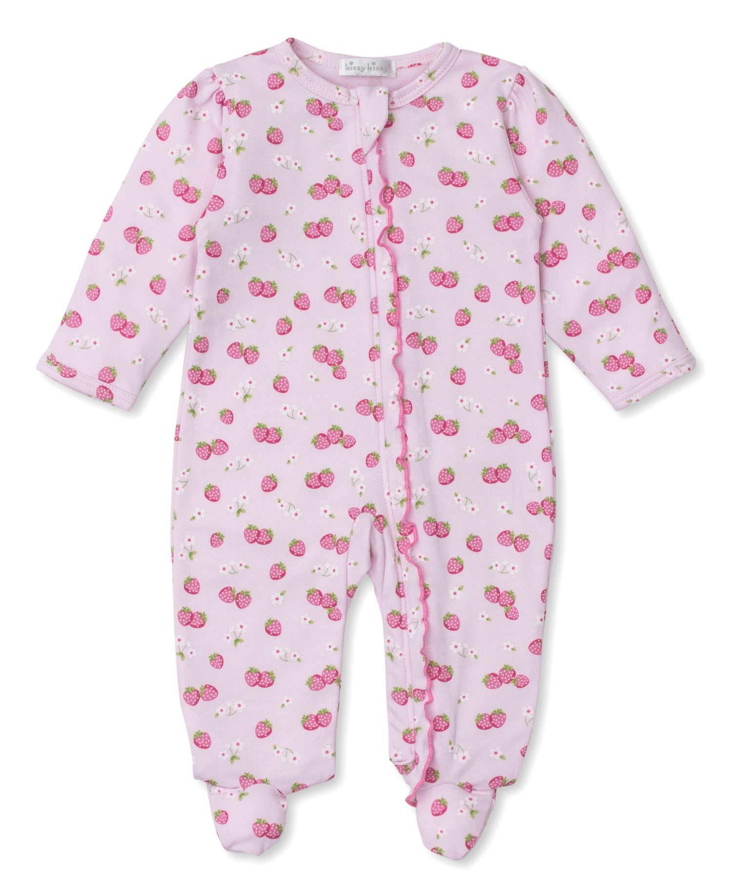 Kissy Kissy- Strawberry Essence Footie - Findlay Rowe Designs