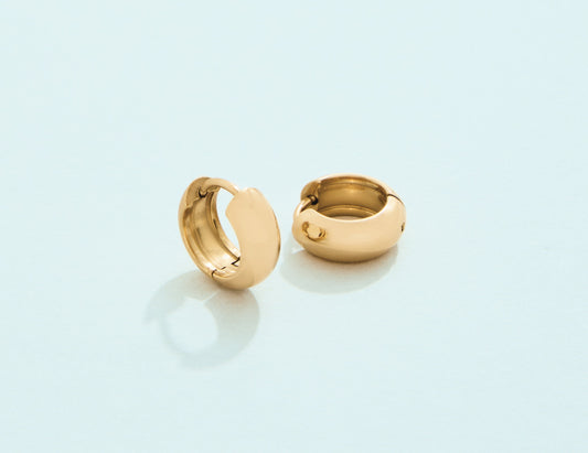partina - Earring - Betty Hoop - 14mm Gold - Findlay Rowe Designs