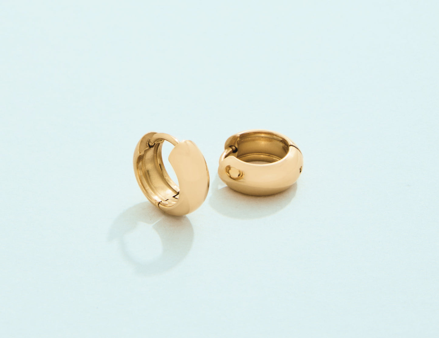 partina - Earring - Betty Hoop - 14mm Gold - Findlay Rowe Designs