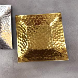 Tray - Gilded Hammered - Gold - Findlay Rowe Designs