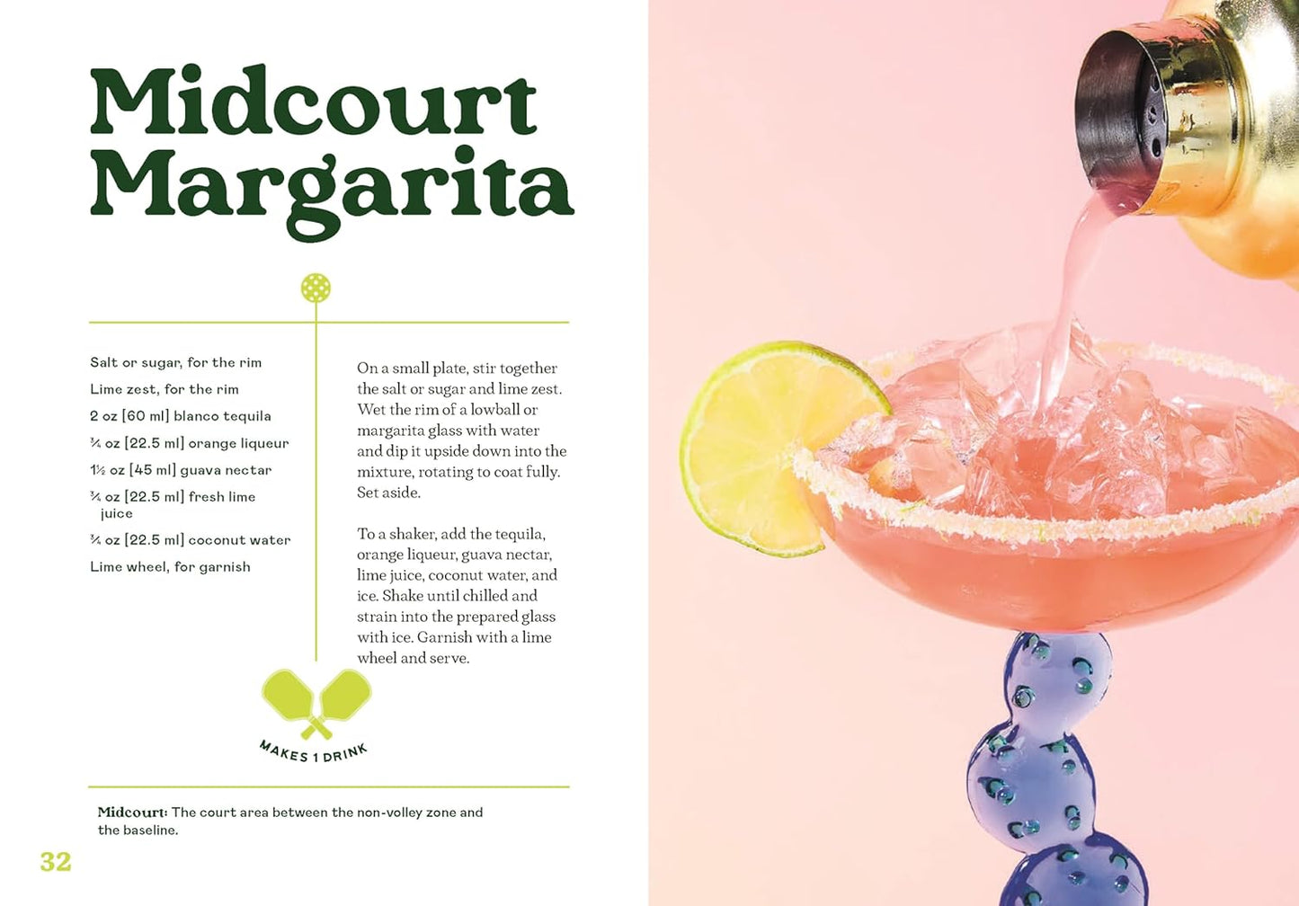 Dinks and Drinks: A Pickleball Cocktail Book