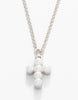 Spartina - Necklace - Sea La Vie Faith-Pearl Cross - Silver - Findlay Rowe Designs