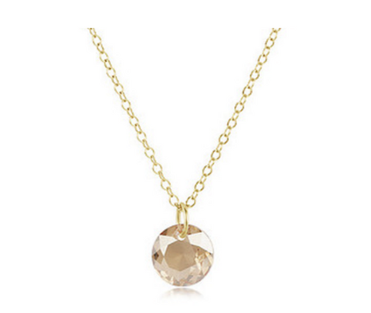 Enewton - 16in Necklace Gold - Reflection Small Charm - November - Findlay Rowe Designs