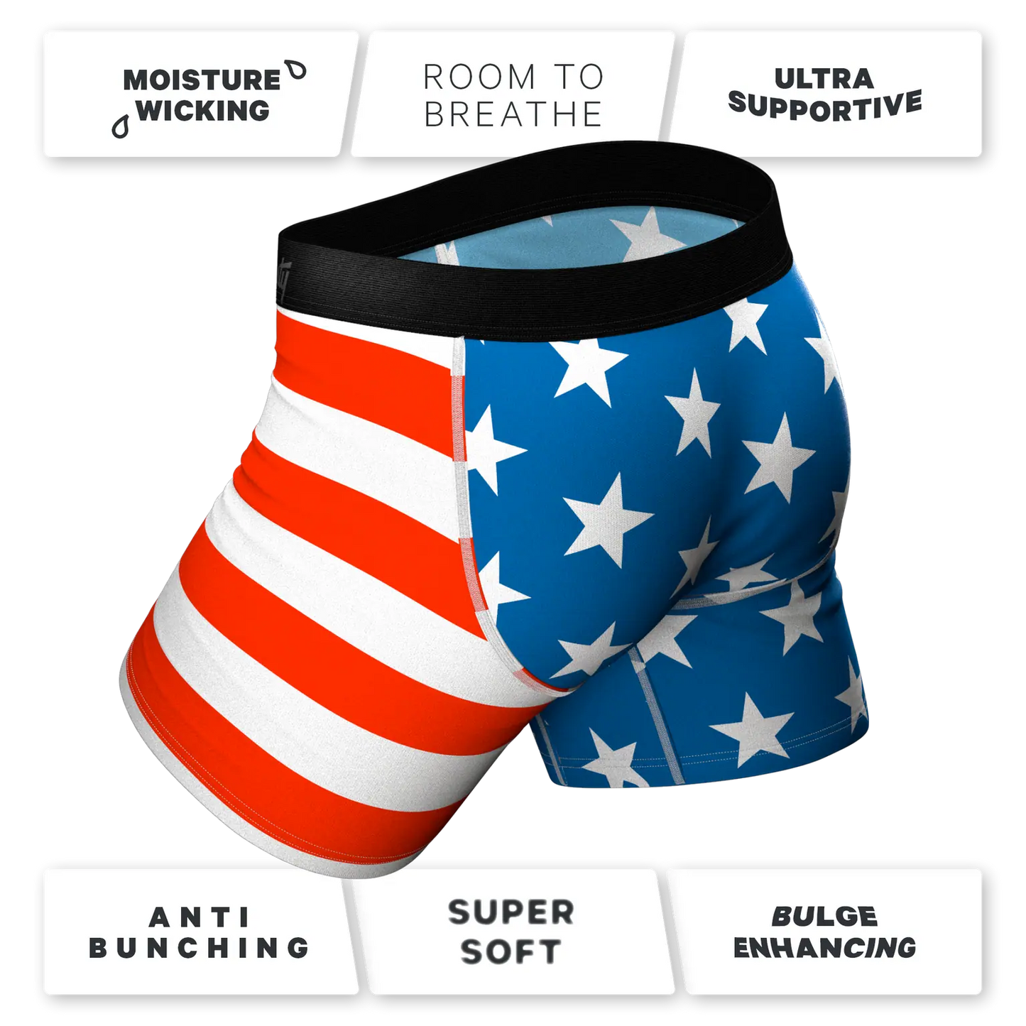 Shinesty - Pouch Underwear - USA Mascot Eagle - Large
