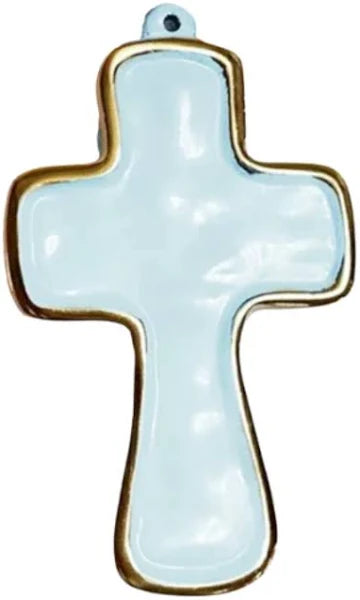 Ornament - Beatriz Ball - Sky Blue Encanto Athens Cross - Findlay Rowe Designs