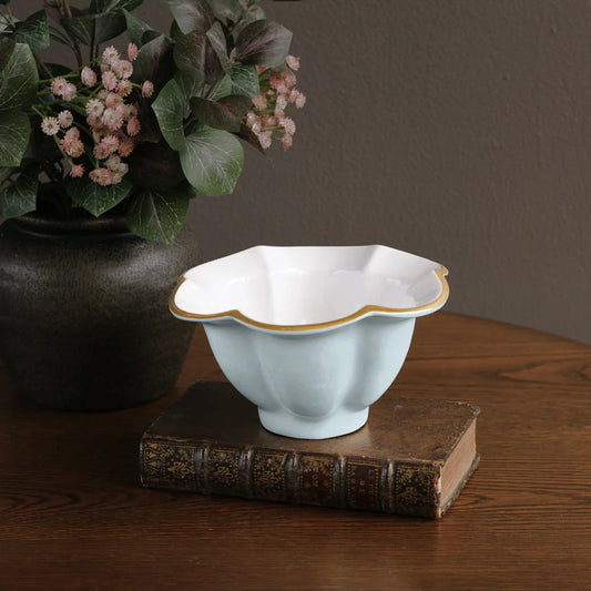 Beatriz Ball - Small Bowl - Encanto Devon - Sky Blue and White - Findlay Rowe Designs