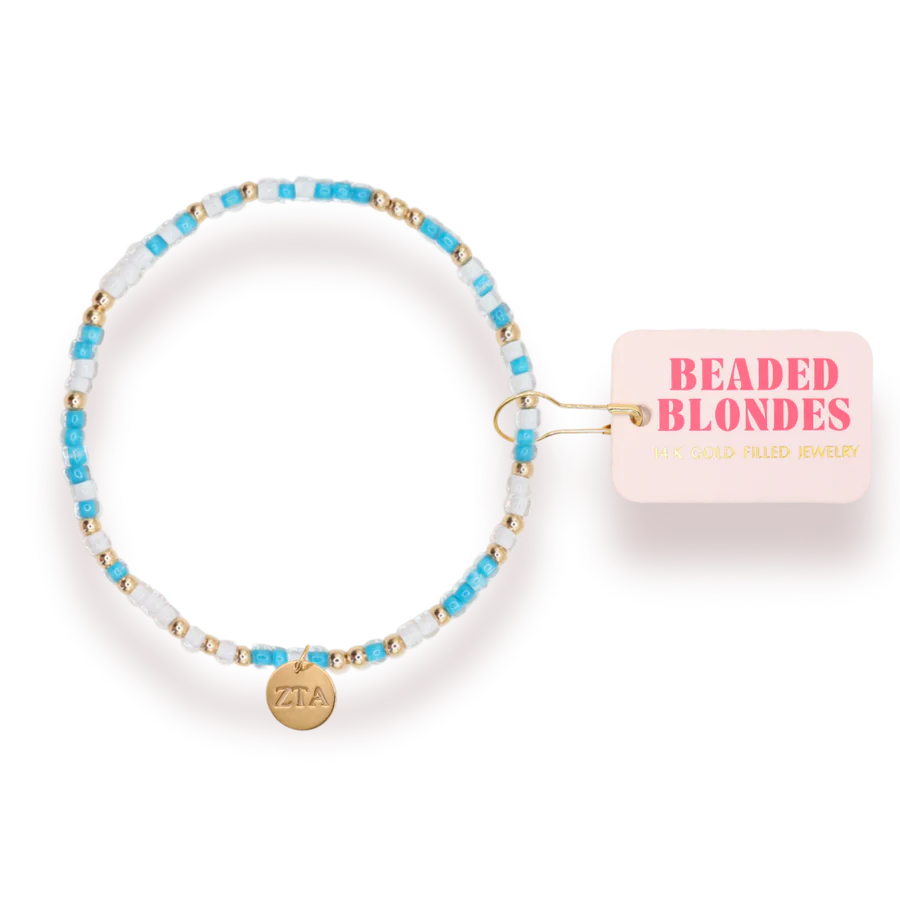 Beaded Blondes - Bracelet - Sprinkle Charm - Sorority - Findlay Rowe Designs