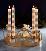Gold Advent Candle Wreath - Findlay Rowe Designs