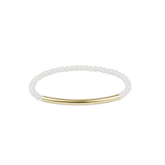 Enewton - Bliss Bar Smooth Pearl 3mm Bracelet - Findlay Rowe Designs