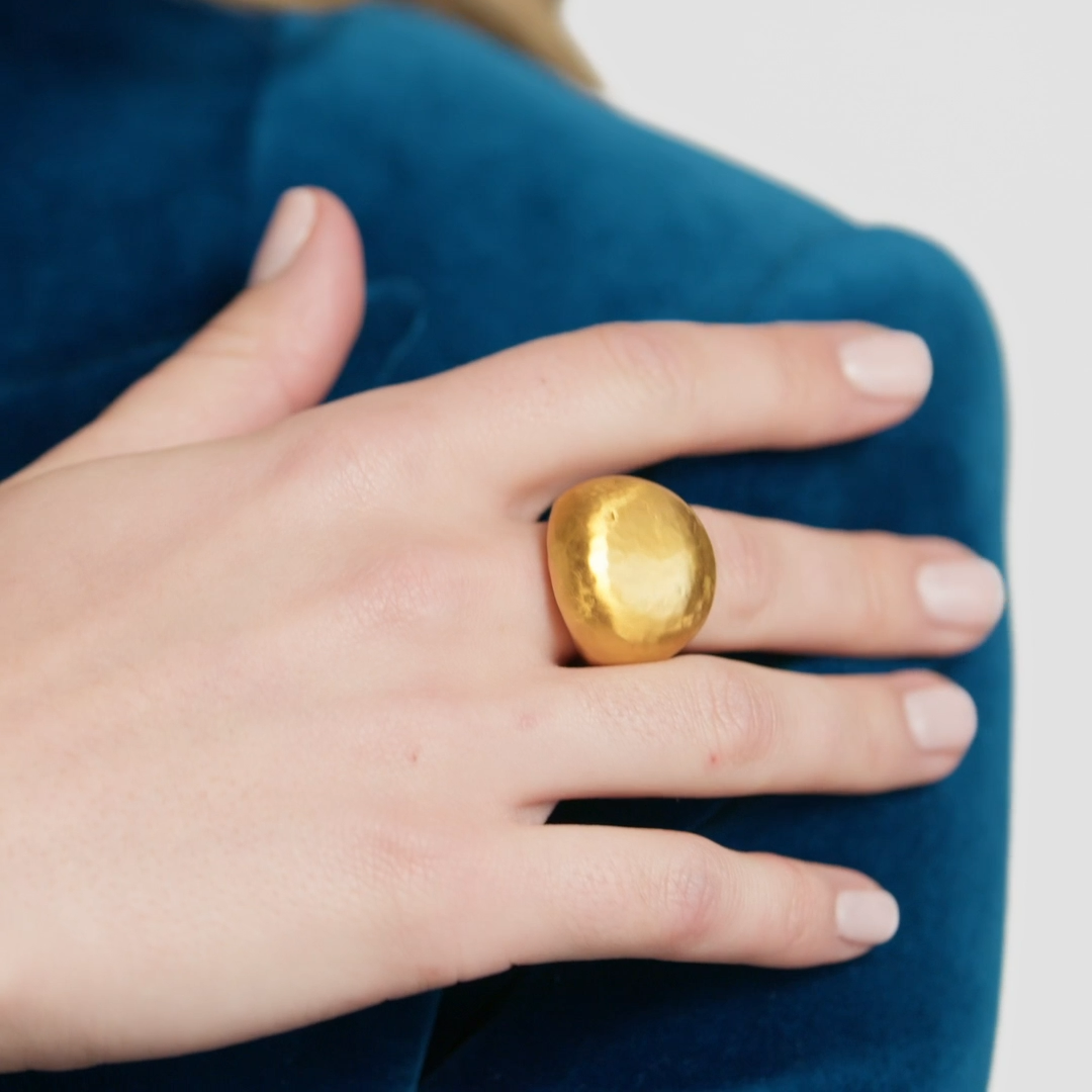 Julie Vos - Ring - Solara - Gold - Size 9