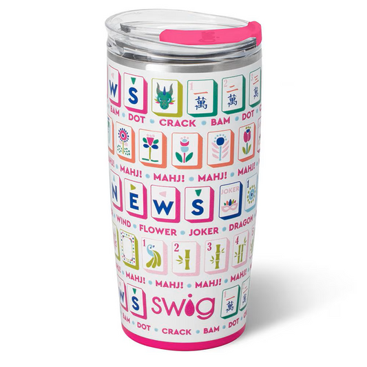 Swig - Tumbler 22oz - Mahjong - Findlay Rowe Designs