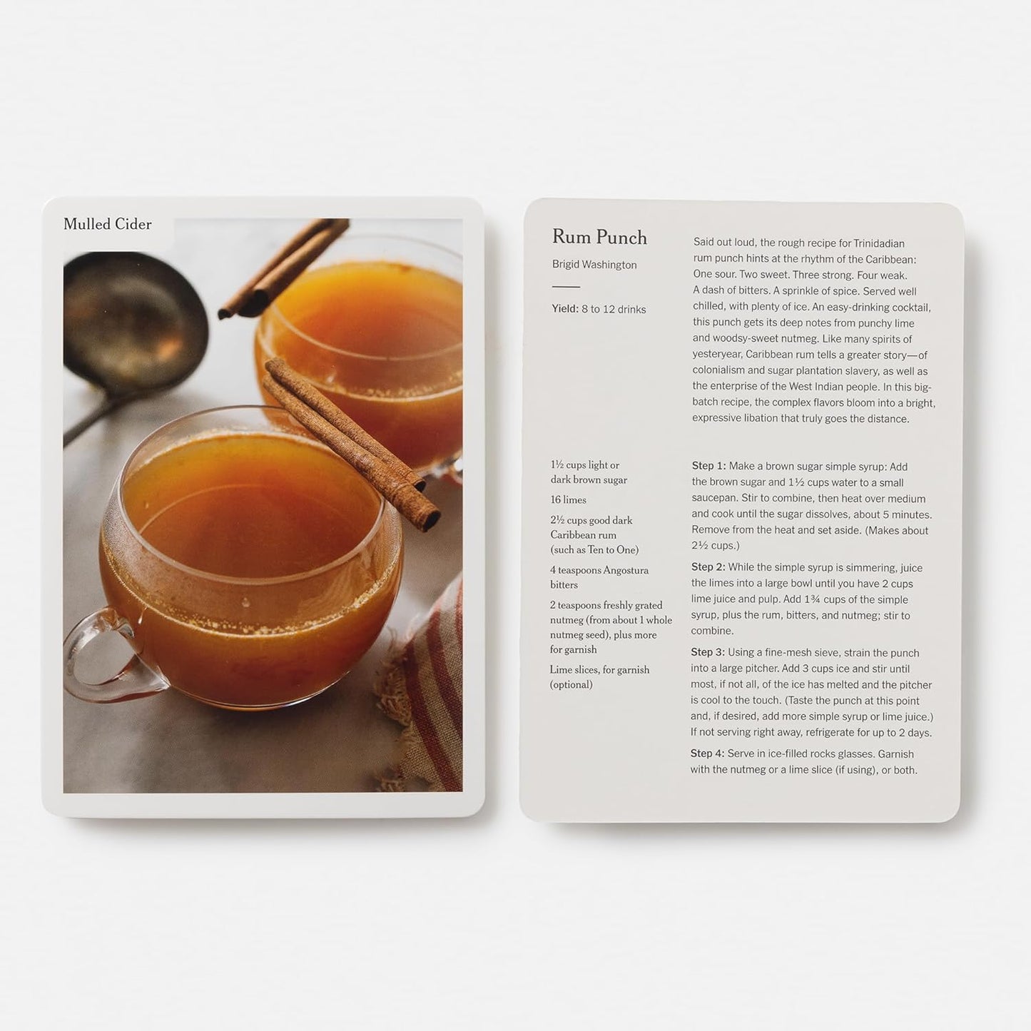 The New York Times Cooking Cocktail Deck: 50 Cards for Classic and Creative Drinks