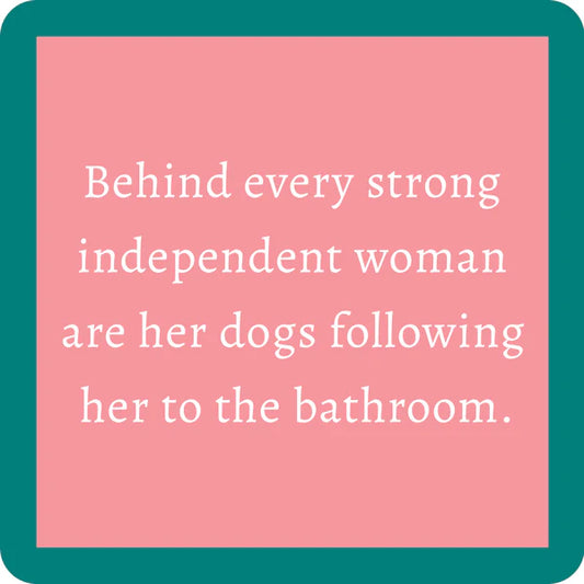 Drinks On Me Coasters - Powerful Woman - Findlay Rowe Designs