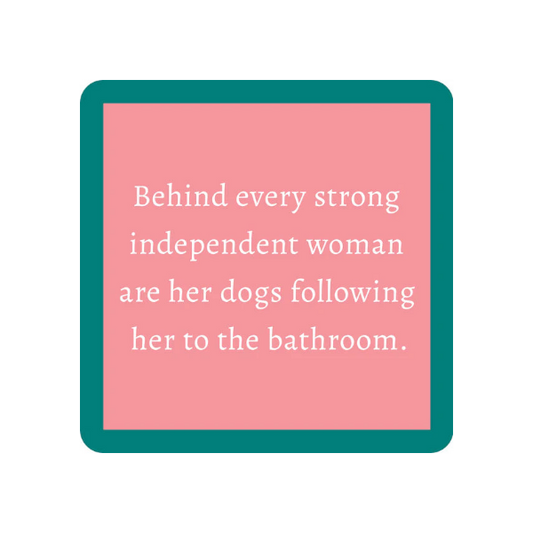Drinks On Me Coasters - Powerful Woman - Findlay Rowe Designs