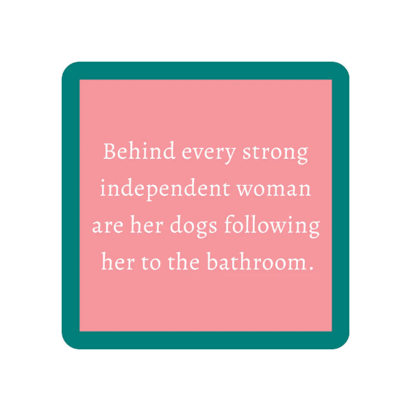 Drinks On Me Coasters - Powerful Woman - Findlay Rowe Designs